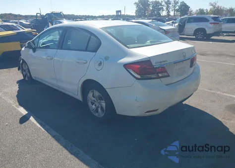 2013 Honda Civic Lx z USA, uszkodzony, nr VIN 19XFB2F5XDE240012